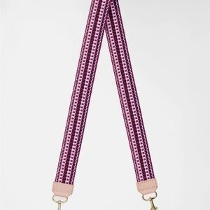 Pink & Purple Woven Replacement Bag Strap - Adjustable Shoulder Strap